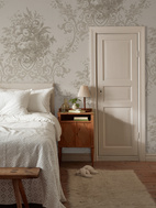 Paradise Medallion White Beige
