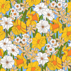 Easter Parade Blue Multi