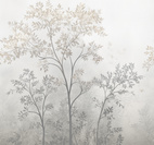 Misty Morning Tree Light
