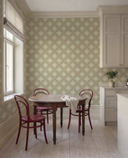 Dahlströmska gården Beige/Röd
