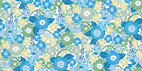 Flower Power Blue mood